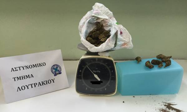 Συλλήψεις για χασίς σε Λουτράκι και Εξαμίλια Κορινθίας