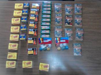 Συνελήφθη 57χρονος με 1.700 πυροτεχνήματα και βεγγαλικά στα Φιλιατρά