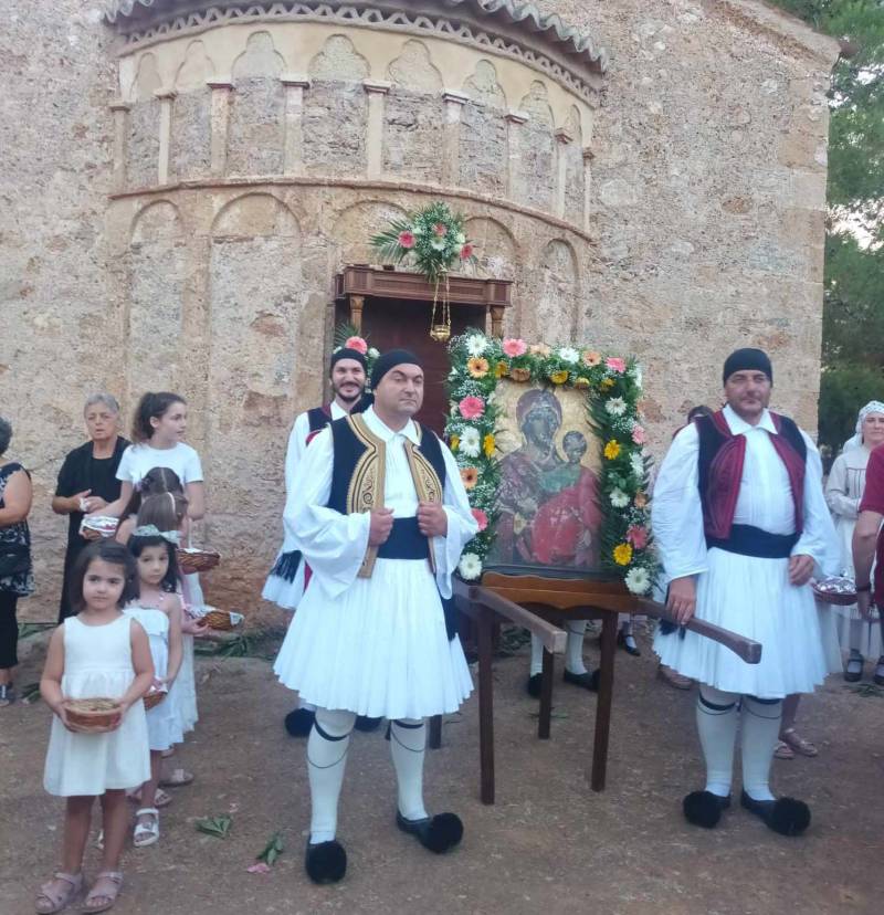 Εορτασμός της Παναγίας Βλαχέρνας στα Φιλιατρά