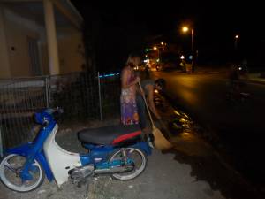 Ενας άντρας τραυματίστηκε σε τροχαίο στην οδό Λακωνικής