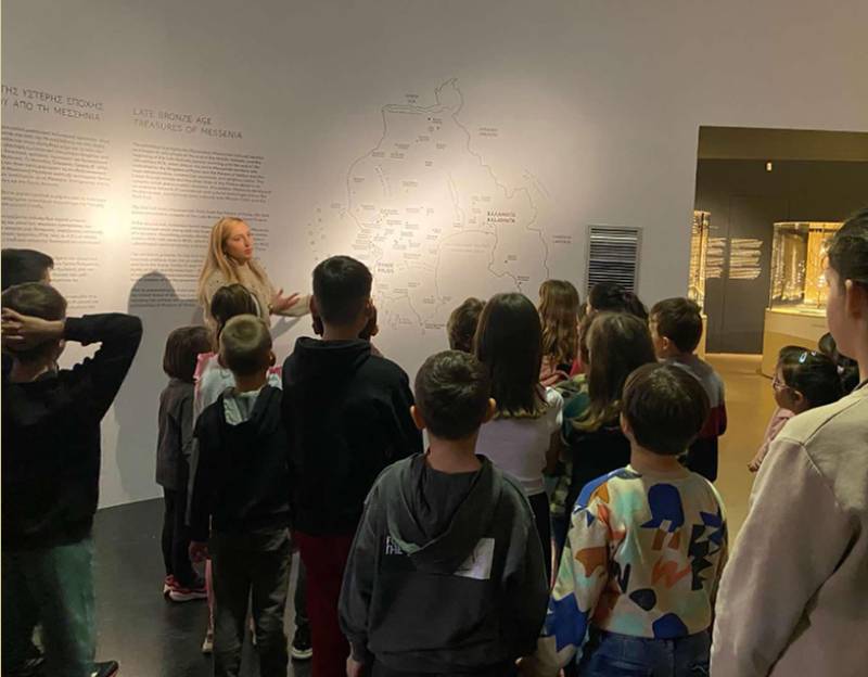 ΚΔΑΠ Φάρις: Επίσκεψη στην έκθεση “Πρίγκιπες της Πύλου”