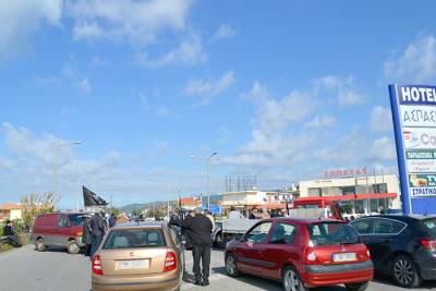 Με τις θέσεις της Νίκαιας το μπλόκο του Καλού Νερού