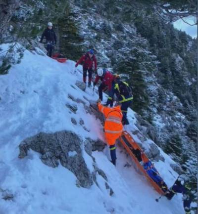 Ταΰγετος: Το χρονικό της διάσωσης των 8 ορειβατών υπό αντίξοες συνθήκες