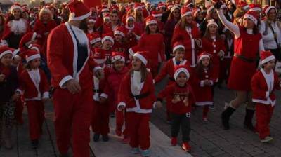 Αγώνας “Santa Run” για τη “Φλόγα” στα Φιλιατρά
