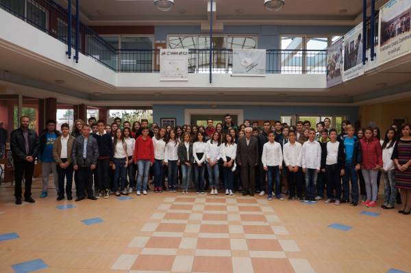 Πολεμιστής του ’40 μίλησε σε μαθητές για την 28η Οκτωβρίου στα Εκπαιδευτήρια Μπουγά