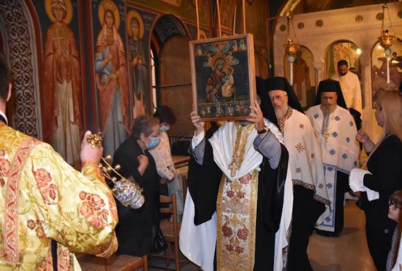 Λαμπρός εορτασμός της Παναγίας Μυρτιδιώτισσας στην Πύλο