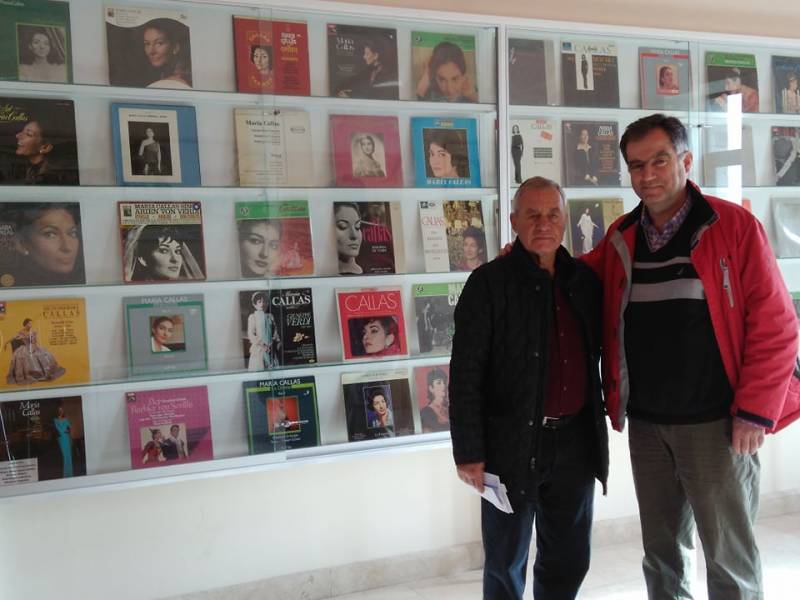 Συλλεκτικοί δίσκοι της Μαρίας Κάλλας στο Πανεπιστήμιο Πελοποννήσου