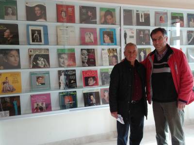 Συλλεκτικοί δίσκοι της Μαρίας Κάλλας στο Πανεπιστήμιο Πελοποννήσου