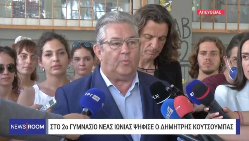 Κουτσούμπας: «Ψηφίζουμε για να ψηλώσουμε το μπόι του λαού μας» (Βίντεο)