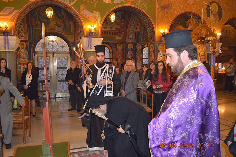 Ο μητροπολίτης Μεσσηνίας χοροστάτησε στην Πύλο