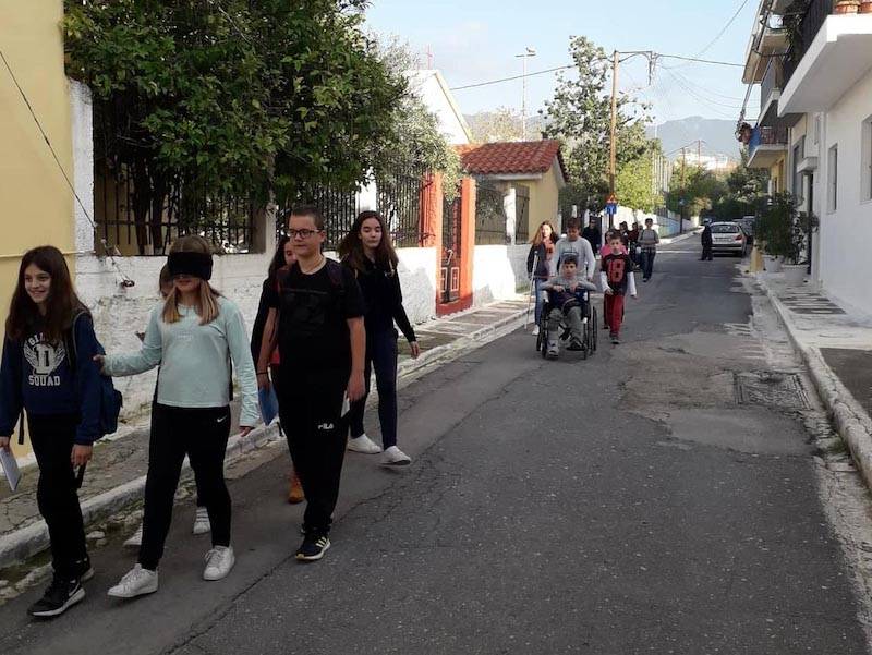 Δράση για την Παγκόσμια Ημέρα των Ατόμων με Αναπηρία στο 12ο Δημοτικό Καλαμάτας