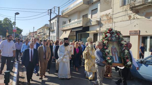 Τον πολιούχο τους γιόρτασαν οι Γαργαλιάνοι