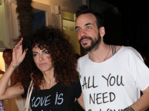 Στη Μεσσηνία για διακοπές Μαρία Σολωμού και Πάνος Μουζουράκης