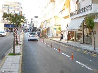 Ελεγχόμενη στάθμευση στη Βασ. Γεωργίου από τη Δευτέρα