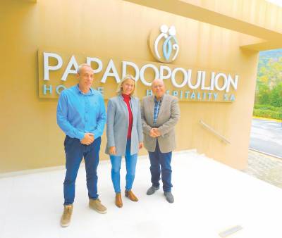 Γερμανικό γραφείο ιατρικού τουρισμού στην Καλαμάτα με πρόσκληση από το "Παπαδοπούλειον"