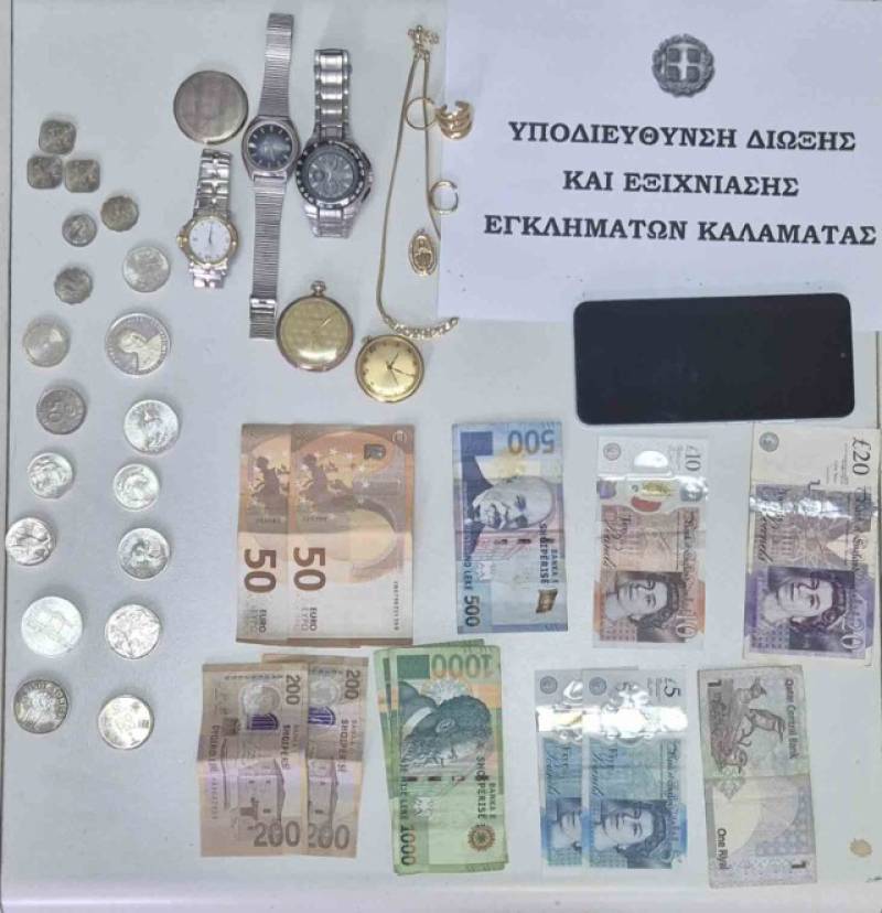 Δύο Ρομά “χτυπούσαν” χωριά της Μεσσηνίας: Δεκάδες κλοπές σε σπίτια με λεία 122.000 ευρώ