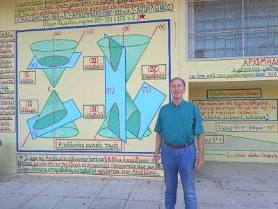 Δίνοντας ζωή στους τοίχους και έμπνευση στους μαθητές - Η “μεταμόρφωση” του Γυμνασίου Παραλίας δια χειρός Γιάννη Τσιμόγιαννη