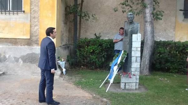 Στα πρώην κρατητήρια ΕΑΤ-ΕΣΑ για την κατάρρευση της δικτατορίας ο Τσίπρας