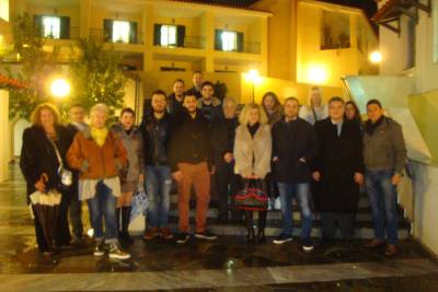 Επίσκεψη ΝΟΔΕ - ΝΔ στο Αλεξανδράκειο Γηροκομείο