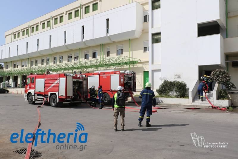 Ασκηση ετοιμότητας για σεισμό στο Νοσοκομείο Καλαμάτας (βίντεο-φωτογραφίες)