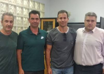 Χρυσομάλλης με Μεσσηνίους πυροσβέστες