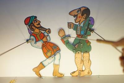 Παράσταση Καραγκιόζη στην Πειραματική Σκηνή