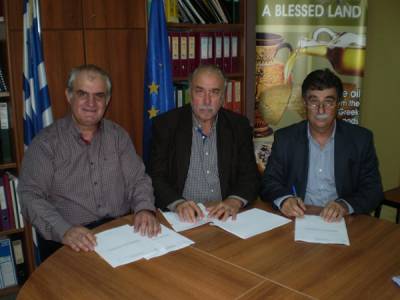 Σύμβαση για έργα στο Δήμο Δυτικής Μάνης