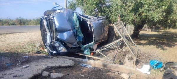 Τροχαίο με τραυματισμό στην Ε.Ο. Κυπαρισσίας – Φιλιατρών