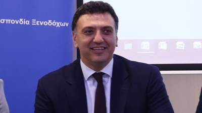 Κικίλιας: Στα 18 δισ. ευρώ τα έσοδα για τον ελληνικό τουρισμό