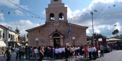 Τον πολιούχο τους Αγιο Διονύσιο Αρεοπαγίτη γιορτάζουν οι Γαργαλιάνοι