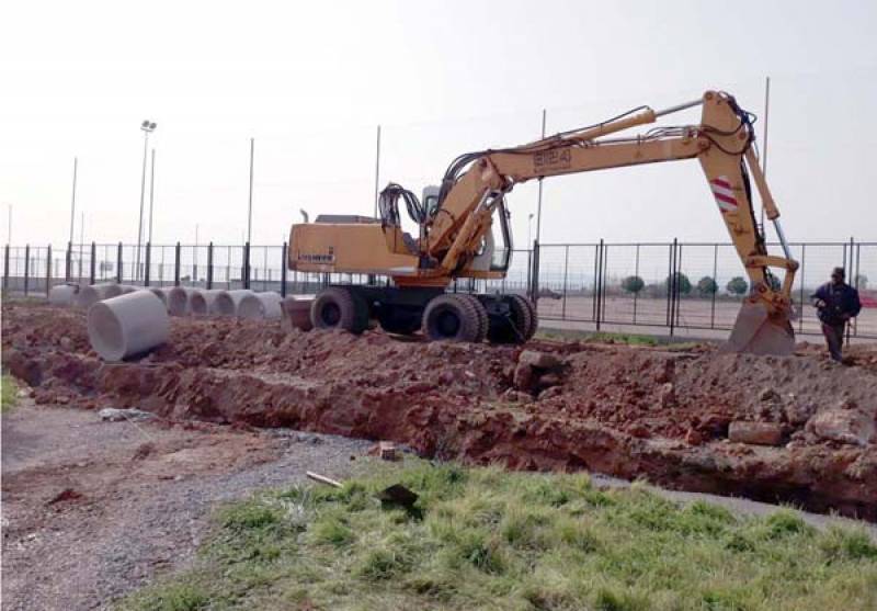 Αντιπλημμυρικό έργο στην περιοχή του Κορδία