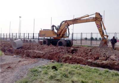 Αντιπλημμυρικό έργο στην περιοχή του Κορδία