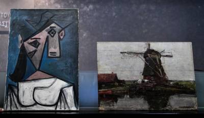 Εθνική Πινακοθήκη: Σε 5 λεπτά είχε κλέψει Πικάσο και Μοντριάν - "Είμαι ανακουφισμένος" (βίντεο)