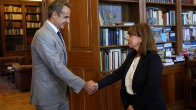 Συνάντηση ΠτΔ - πρωθυπουργού: Την επόμενη εβδομάδα οι ανακοινώσεις για το φυσικό αέριο