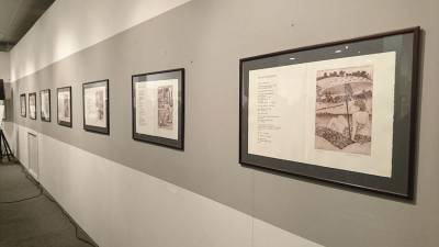 Μέχρι 9 Απριλίου η έκθεση λευκώματος με ποίηση Δημουλά