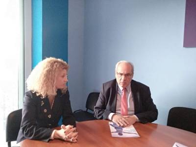 Επίσκεψη Β. Μιχαλολιάκου στη Μεσσηνία: Αισιοδοξία για μεγάλη νίκη της Ν.Δ.