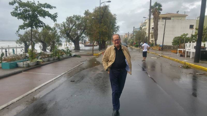 Ο δήμαρχος Καλαμάτας Παναγιώτης Νίκας για το χτύπημα του "Ζορμπά" στην Παραλία (βίντεο)