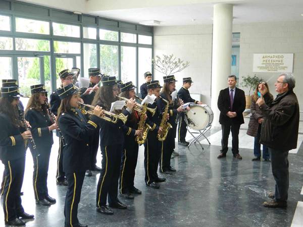 Η Φιλαρμονικής Μεσσήνης στο σχολείο της Εύας