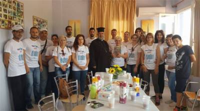 Ανθη και κηπευτικά στη «Στέγη της Εκκλησίας»