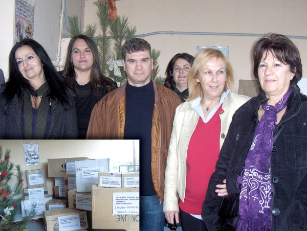 15 κιβώτια παρέδωσε ο Σύλλογος Γονέων Ασπροχώματος στο Κοινωνικό Παντοπωλείο