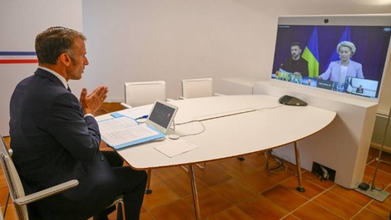 Τηλεδιάσκεψη Ευρωπαίων ηγετών: Υποστήριξη της Ουκρανίας για δίκαιη και διαρκή ειρήνη (βίντεο)