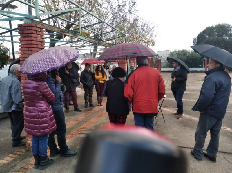 Εκδήλωση ΚΚΕ στην πλατεία Ομήρων Γερμανίας