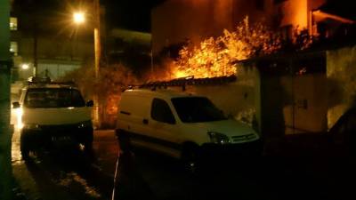 Γκαζάκι κοντά στο Αστυνομικό Τμήμα Μεσσήνης