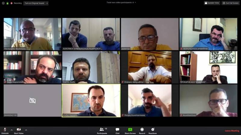 Τηλεδιάσκεψη ΣΥΡΙΖΑ Μεσσηνίας για τον αγροτικό τομέα