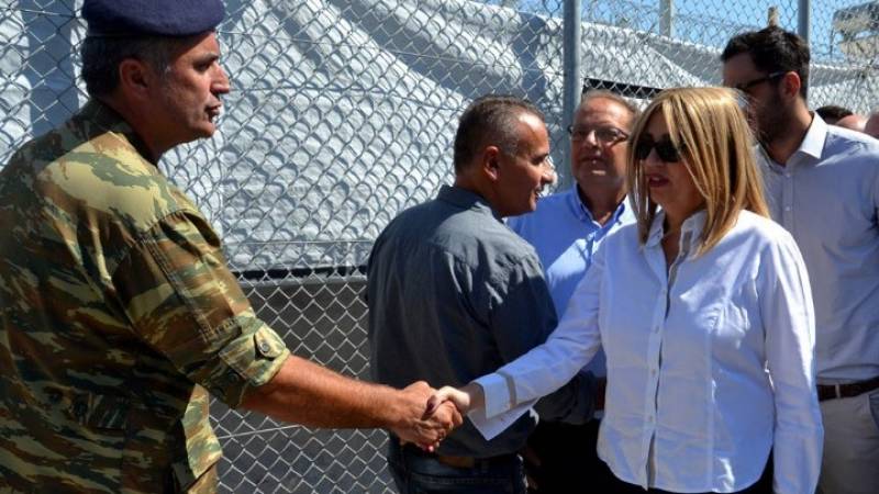 Γεννηματά: "Κόλαση" η κατάσταση στον καταυλισμό της Μόριας