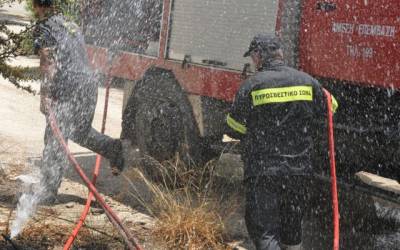 Σύλληψη για εμπρησμό από αμέλεια στα Καμίνια Σπάρτης