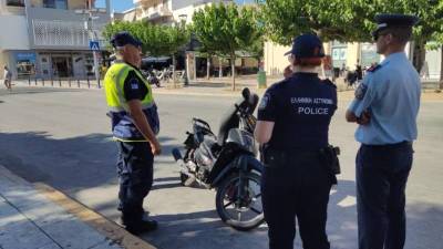 16 κλήσεις σε οδηγούς μηχανών στη Μεσσηνία την περασμένη εβδομάδα