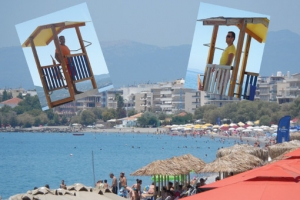 Επιασαν δουλειά οι ναυαγοσώστες