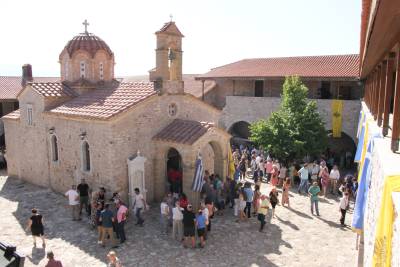 Λαμπρός ο εορτασμός της Παναγίας στη Μητρόπολη Μεσσηνίας (φωτογραφίες)