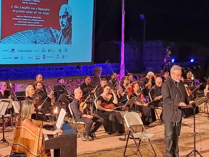 Εκδήλωση για τον Πέτρο Θέμελη στην Αρχαία Μεσσήνη: Βραδιά γεμάτη συγκίνηση και πολιτισμό